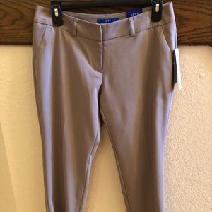 Apt. 9 Torie curvy straight mid rise petite pants